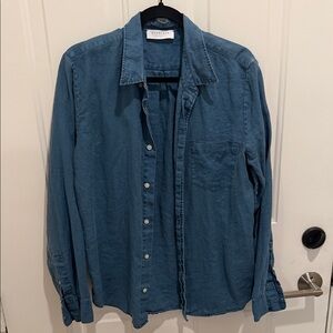 Everlane Blue Casual Shirt